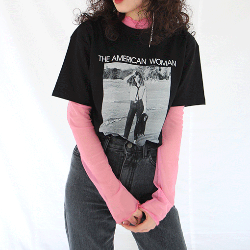 THE AMERICAN WOMAN T (3 colors)