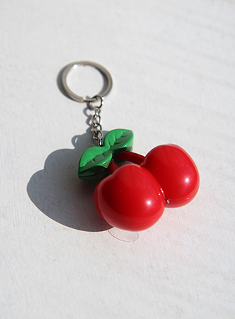 Cherry key ring